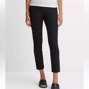 Vince Stitch Front Seam Ponte Legging Pants Black Business Casual Women’s Medium